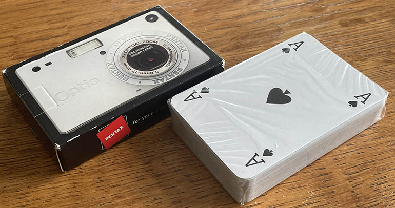 Pentax Playing Cards Promo Item