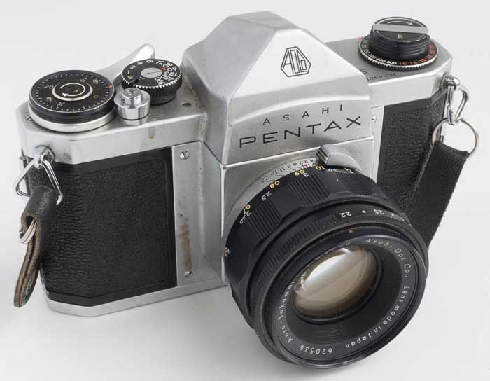 Pentax S1 body with 55mm f/2.2 lens 35mm camera