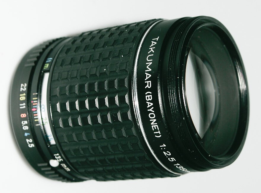 Pentax Takumar 135mm f/2.5 PK bayonet