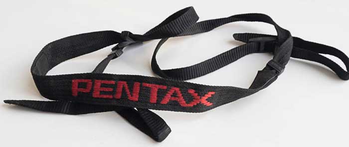 Pentax 25cm logo strap Camera strap