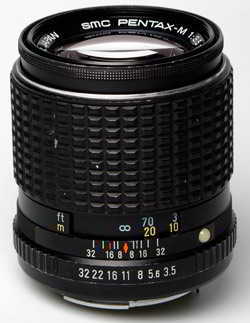Pentax -M SMC 135mm f/3.5 35mm interchangeable lens