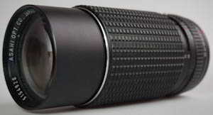 Pentax SMC 200mm f/4 35mm interchangeable lens