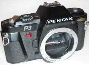 Pentax P3 35mm camera