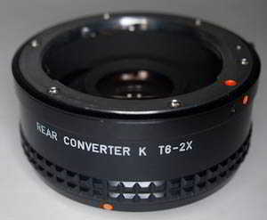 Pentax Rear Converter K T6-2x Teleconverter