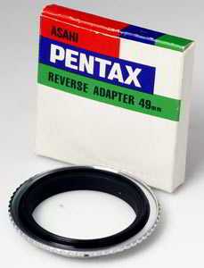 Pentax Reverse Ring 49mm to PK Lens adaptor