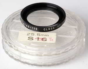 Pentax 25.5mm S31 Close-up lens