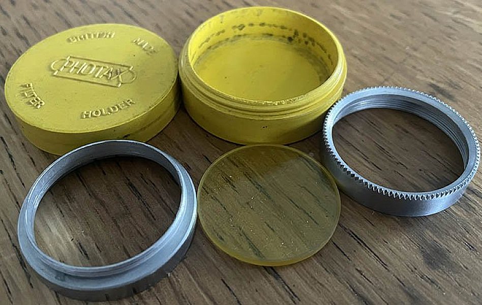 Second hand Photax 32mm push-on yellow