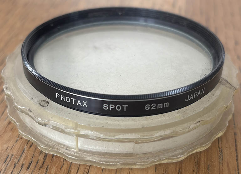 Photax 62mm Spot Filter