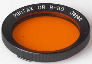 Photax B30 Deep Orange Filter