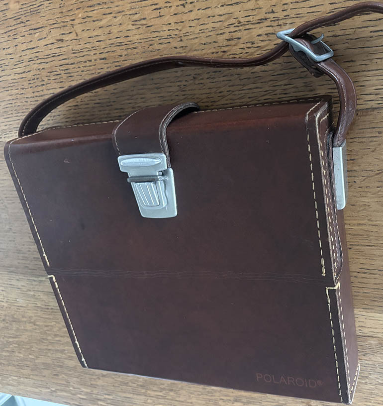 Polaroid SX-70 Leather Camera holdall