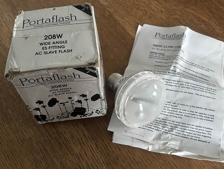 Portaflash Series 2 208W AC Slave flash Flash accessory