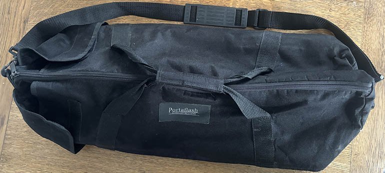 Pre-owned Portaflash Studio flash outfit case
