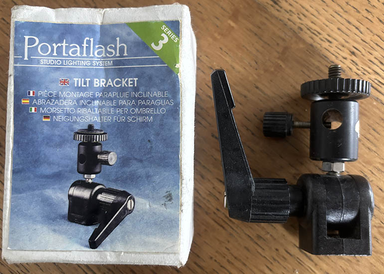 Portaflash Series 3 Tilt Brolly Bracket Studio Lighting
