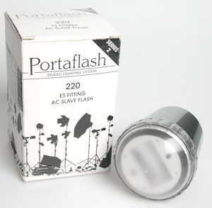 Portaflash Series 2 220 ES Fitting AC Slave flash Flash accessory