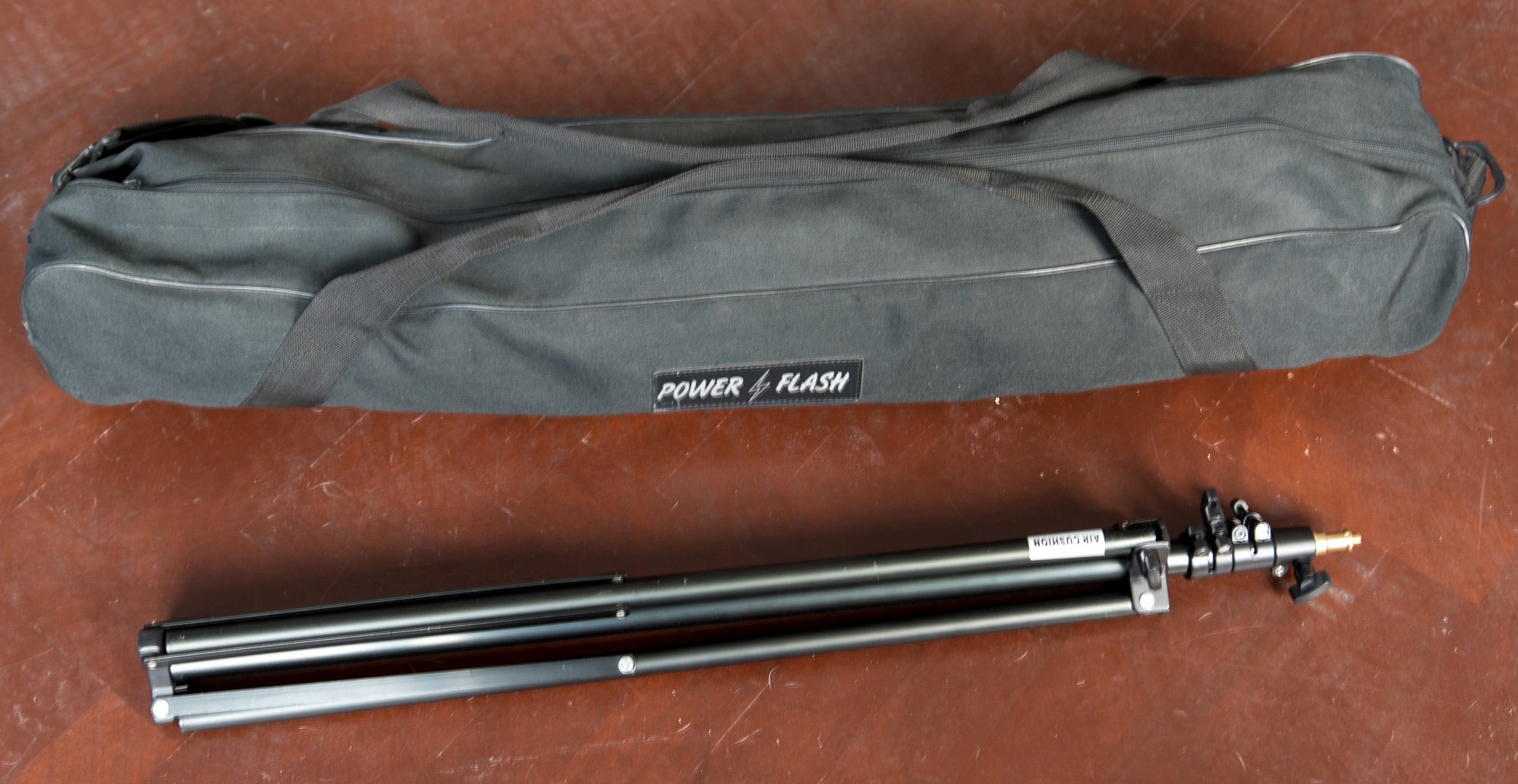 Pre-owned Powerflash lighting stand case
