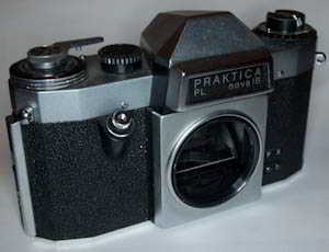 Praktica PL Nova 1B body (spares) 35mm camera