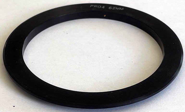 Second hand Pro 4 62mm Metal Adaptor ring