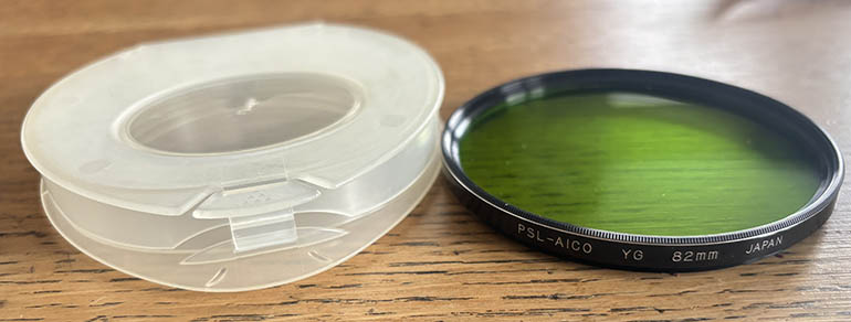 Aico 82mm yellow green Filter