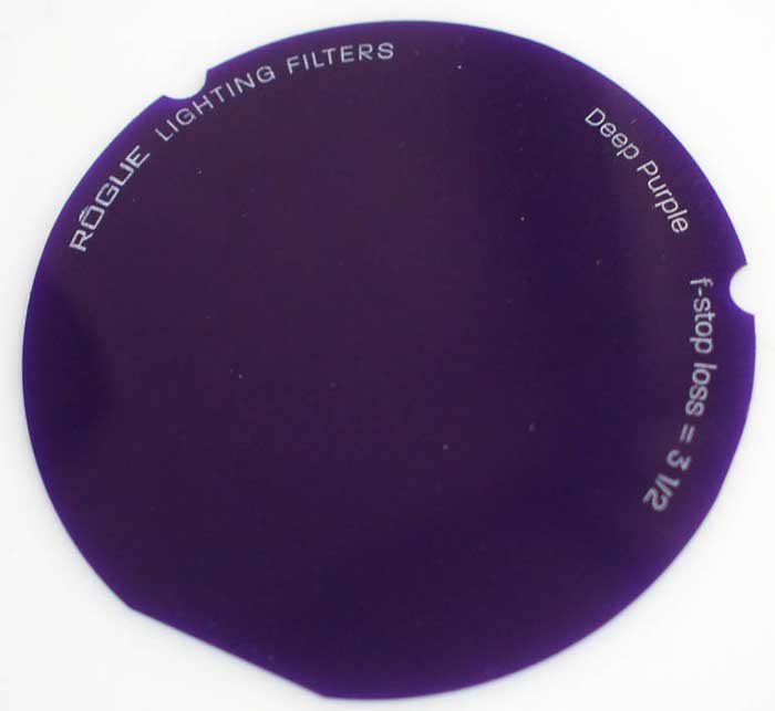 Rogue Deep Purple Lighting Filter Flash accessory