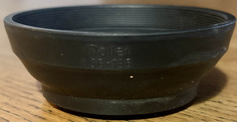 Rollei 49mm rubber Lens hood