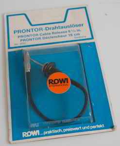 Rowi 16cm cloth Cable release
