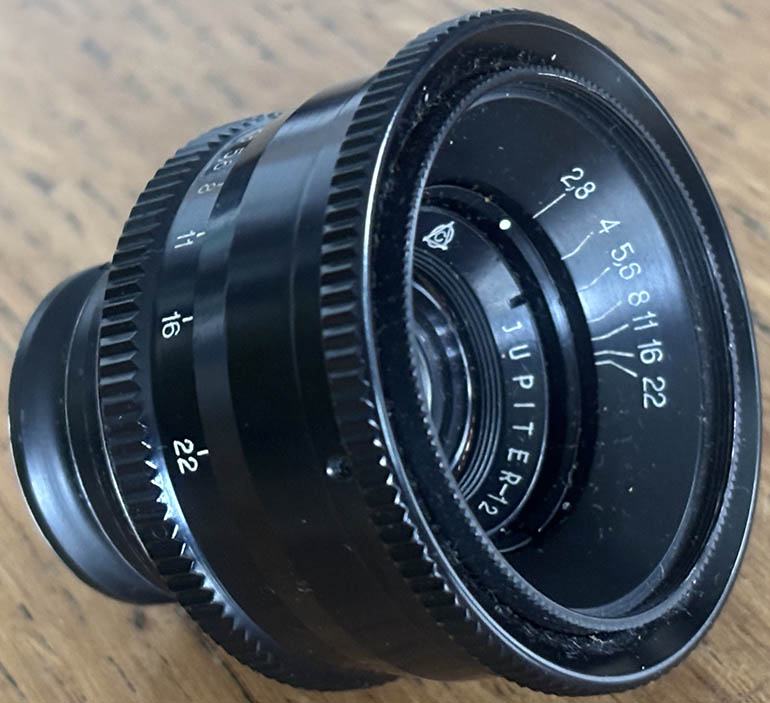 Russian Jupiter-12 35mm f/2.8  35mm interchangeable lens