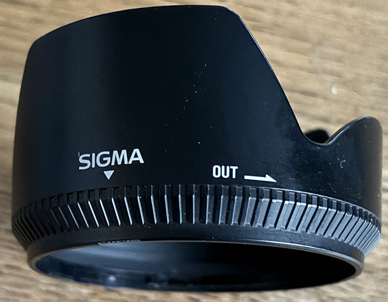 Sigma LH680-04 18-250mm Macro Lens hood
