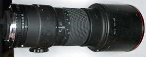 Sigma 400mm f/5.6 APO Nikon AI Mount 35mm interchangeable lens