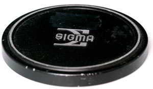 Sigma 64mm push on metal (62mm filter) Front Lens Cap