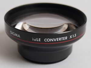 Sigma 1.5x telephoto lens 37mm thread Video accessory