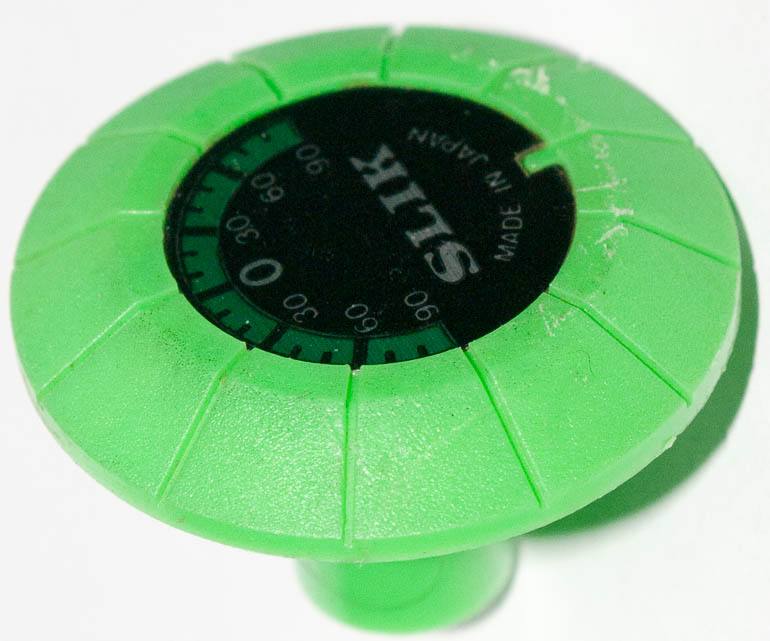 Slik 88 green plastic tilt scale Tripod accessory