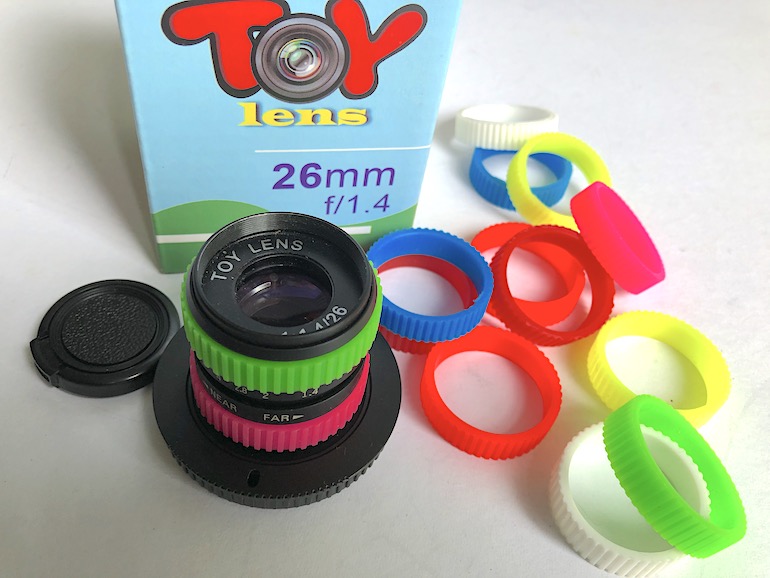 SLR Magic Toy Lens 26mm f/1.4 35mm interchangeable lens