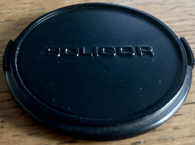 Soligor 72mm clip on Front Lens Cap