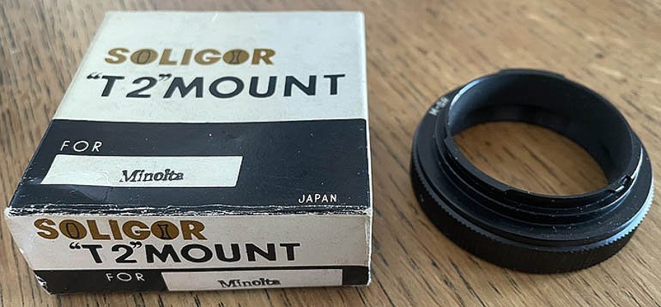 Second hand Soligor Minolta SR T2 Mount