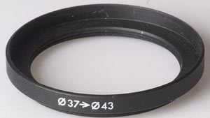 Unbranded 37-43mm Stepping ring