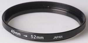 Unbranded 49-52mm Stepping ring