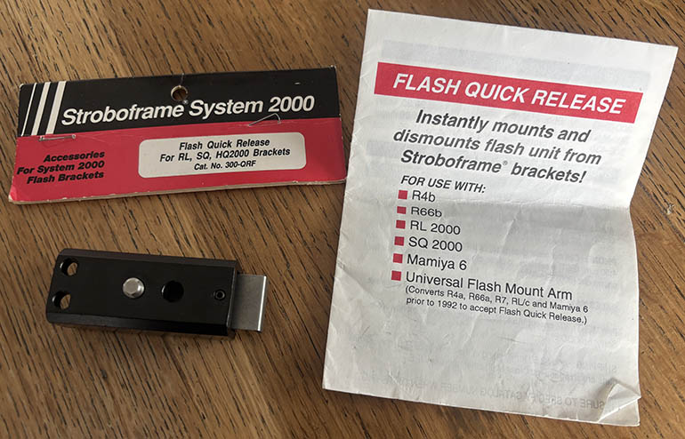Stroboframe Flash Quick Release 300-QRF Flash accessory