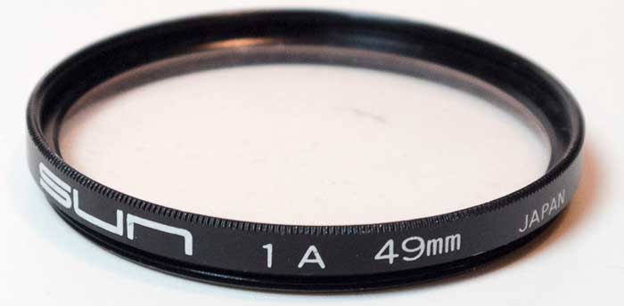 Sun 49mm Skylight 1A Filter