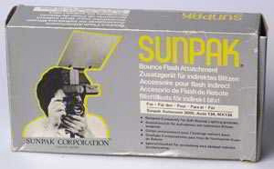 Sunpak Autozoom 3 Bounce flash Attachment