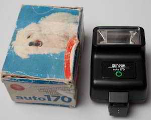 Sunpak Auto 170 Flashgun