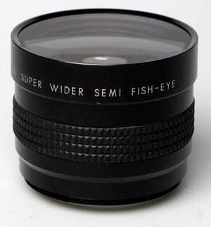 Astron Super Wider  Semi-Fisheye Lens converter
