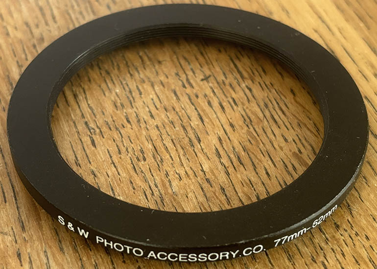 S&W 77-62mm  Stepping ring