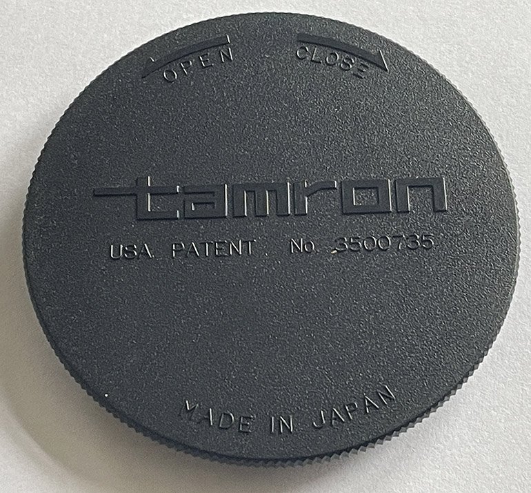 Used Tamron adaptall I mount cover