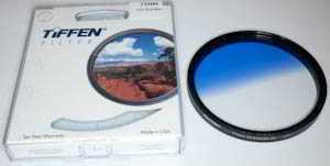 Tiffen 77mm blue grad  Filter