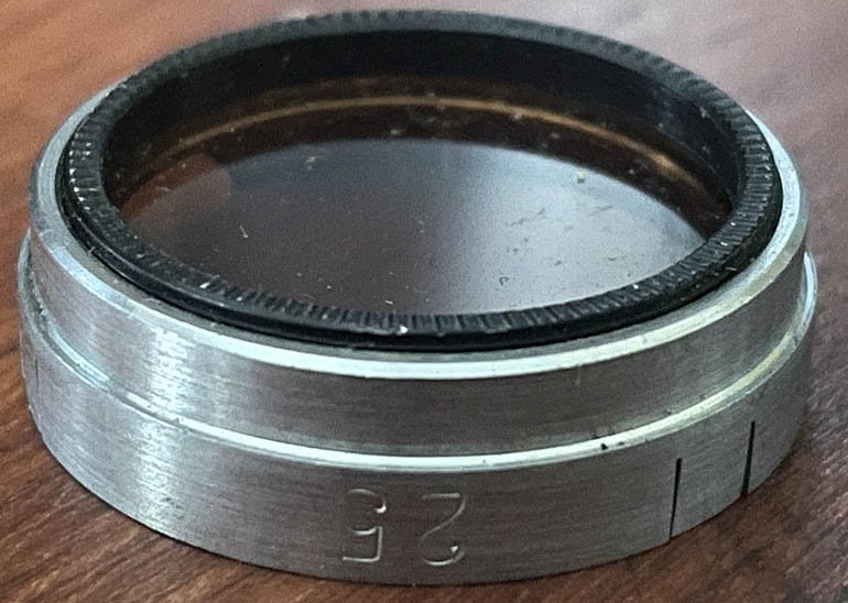 Pre-owned Unbranded 25mm push on Brown