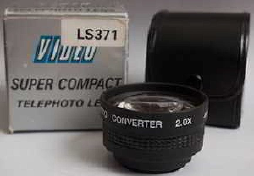 Second hand Unbranded 2x telephoto lens 37mm thread