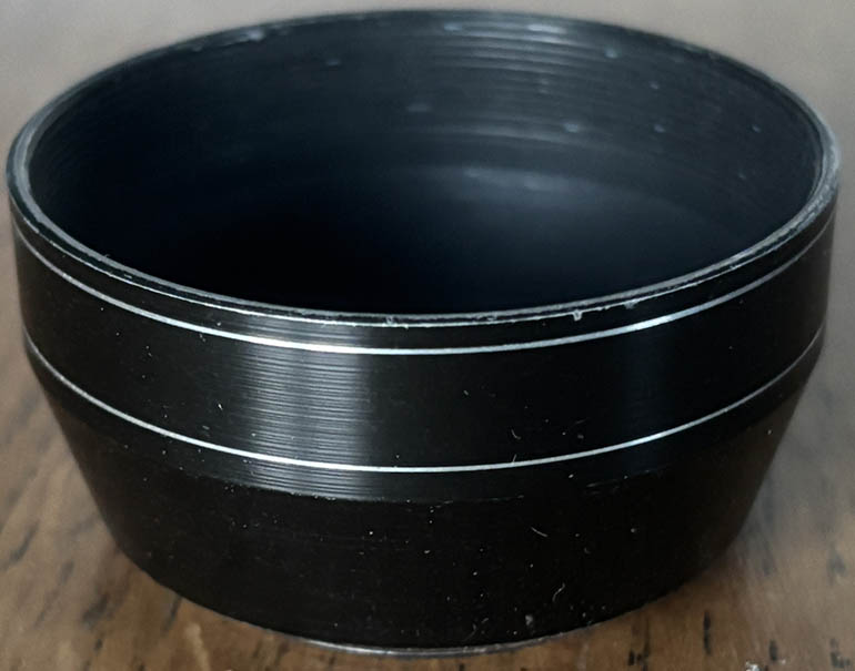 Unbranded 35.5mm metal Lens hood