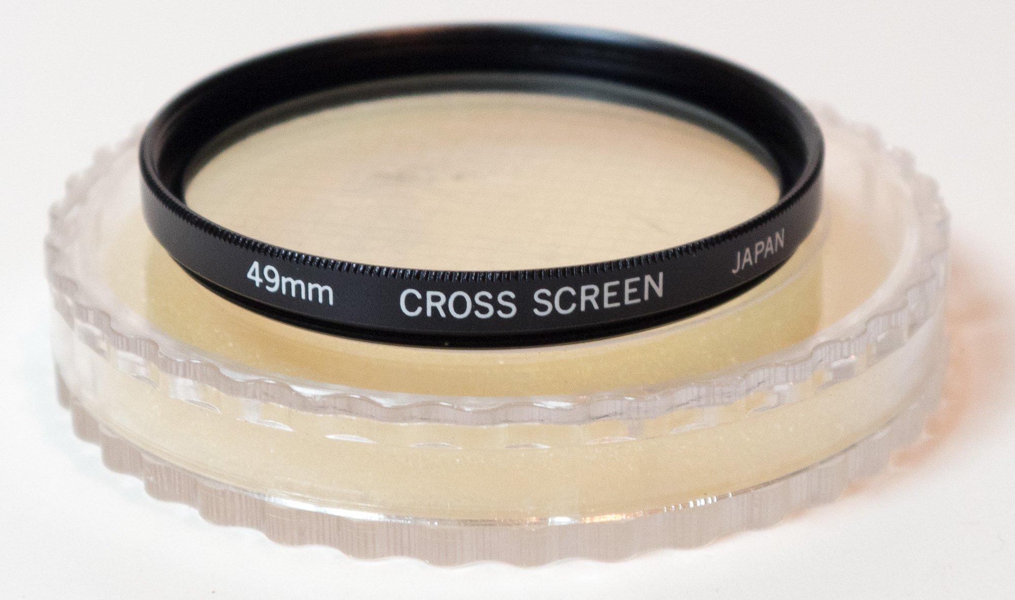 Pre-owned Unbranded 49mm Cross Screen