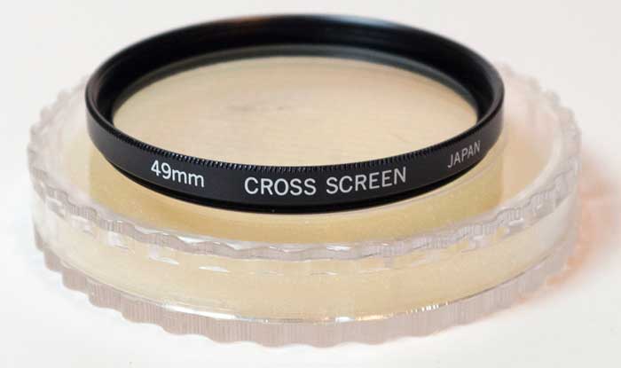 Unbranded 49mm Cross Screen Filter