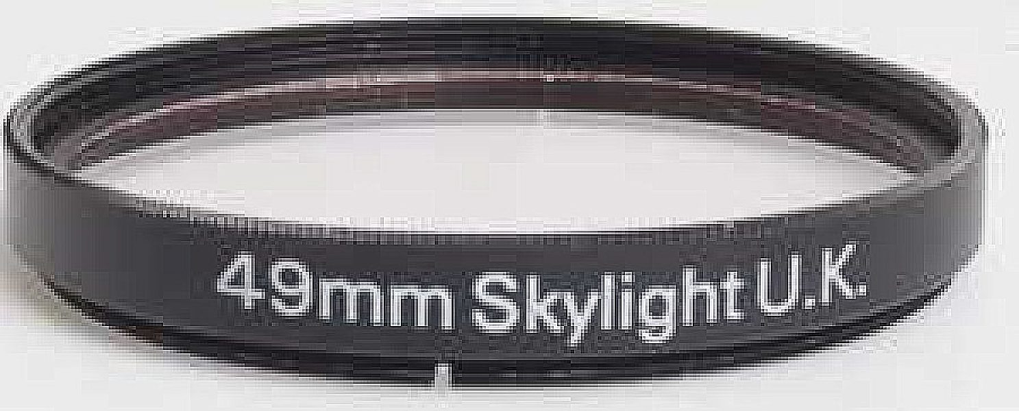 Second hand Unbranded 49mm skylight
